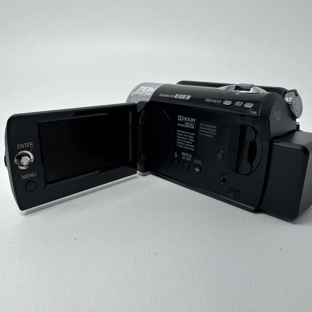 Panasonic SDR-H80P-K Handheld Video Camera w/Battery No Charger - TESTED